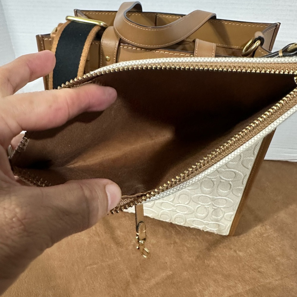 Coach Signature Field Tote Bag Set - Picture 12 of 13